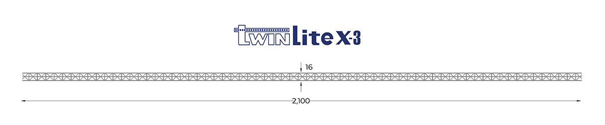 Ukuran TwinLite X-3